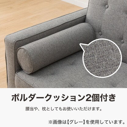 Cushioned sofa bed (HM01B DBR)