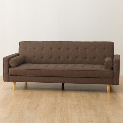 Cushioned sofa bed (HM01B DBR)