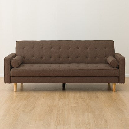 Cushioned sofa bed (HM01B DBR)