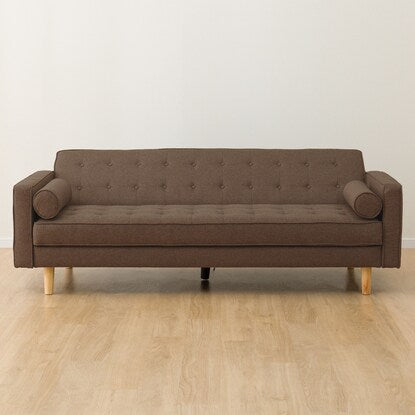 Cushioned sofa bed (HM01B DBR)