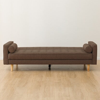 Cushioned sofa bed (HM01B DBR)