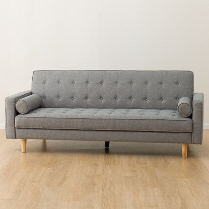 Cushioned sofa bed (HM01B GY)