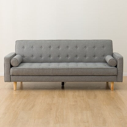 Cushioned sofa bed (HM01B GY)