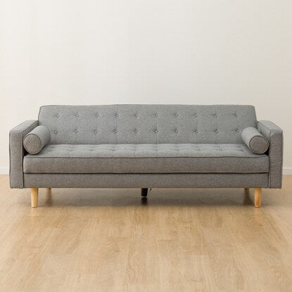 Cushioned sofa bed (HM01B GY)