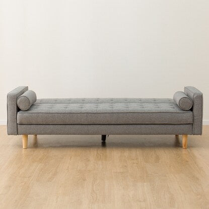 Cushioned sofa bed (HM01B GY)