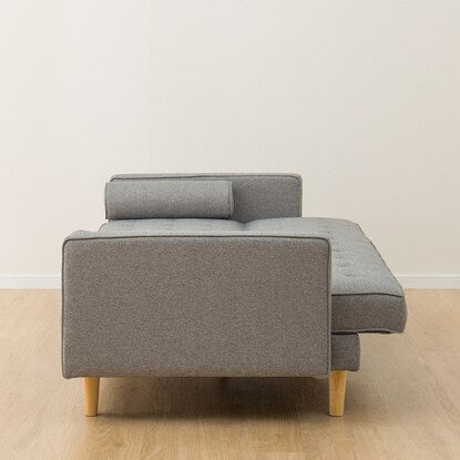 Cushioned sofa bed (HM01B GY)