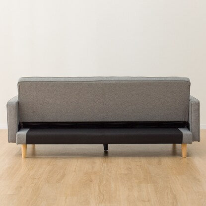 Cushioned sofa bed (HM01B GY)