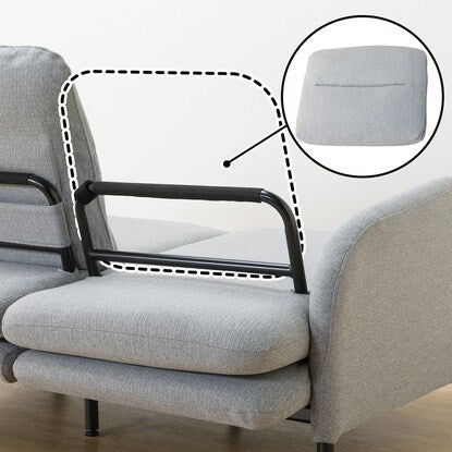 Sofa bed that can also be used as a couch (XL01 GY)