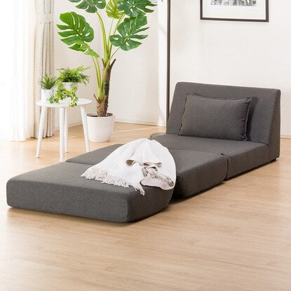 Compact single-seater sofa bed (Percy GY)