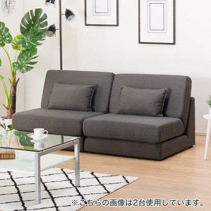 Compact single-seater sofa bed (Percy GY)