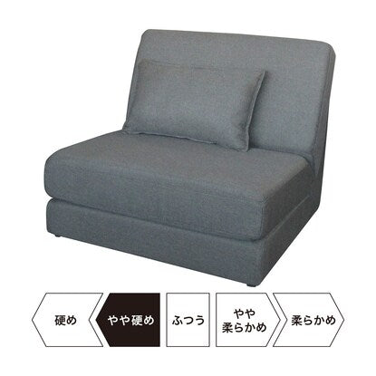 Compact single-seater sofa bed (Percy GY)