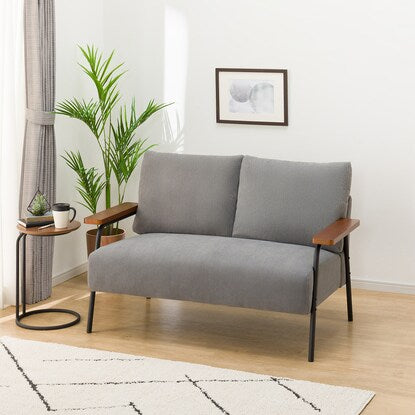 Corduroy compact sofa (GC03 DGY)