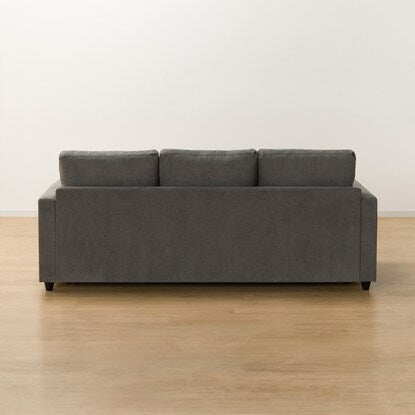 3-seater fabric-covered sofa bed (Noark 2, water-repellent type, DGY)