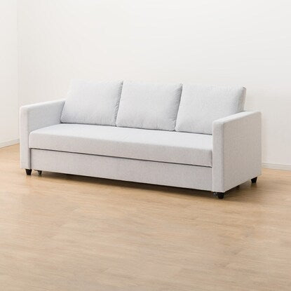 3-seater upholstered sofa bed (Noark 2S GY)