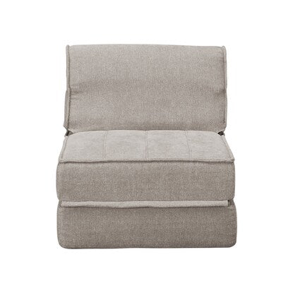 1-seater upholstered sofa (XL08 GY)