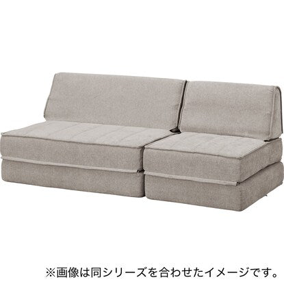 1-seater upholstered sofa (XL08 GY)