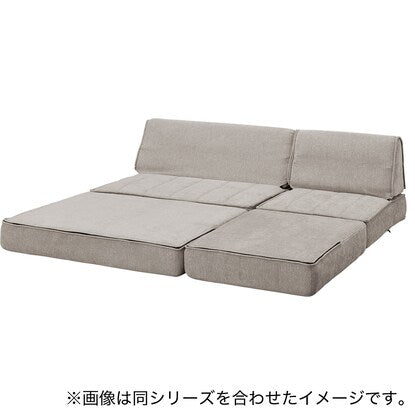 1-seater upholstered sofa (XL08 GY)