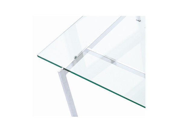 GLASS LIVING TABLE W125