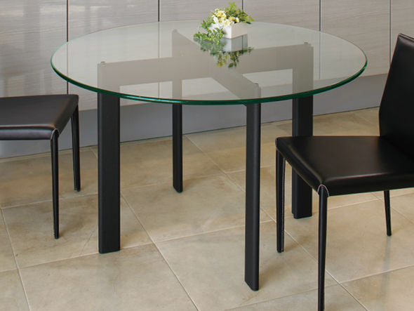 GLASS DINING TABLE φ120