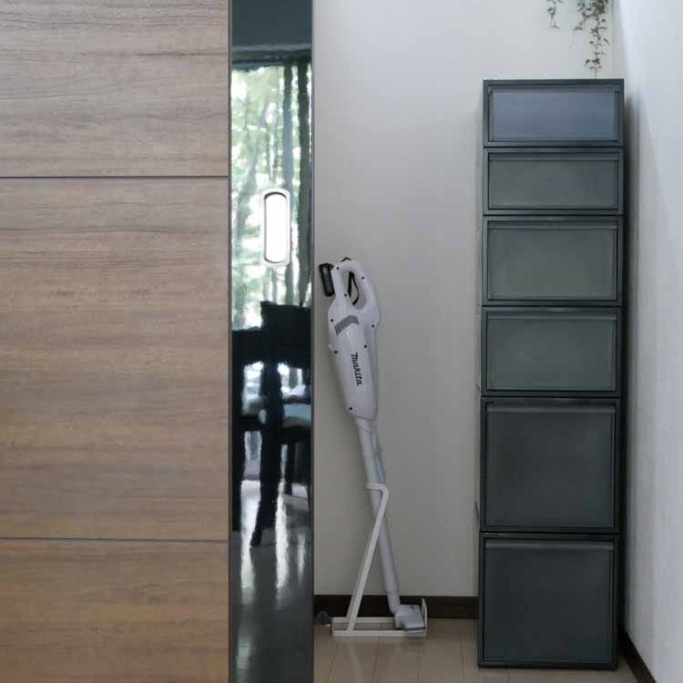 クローゼットシステム 引出し L クリアブラック