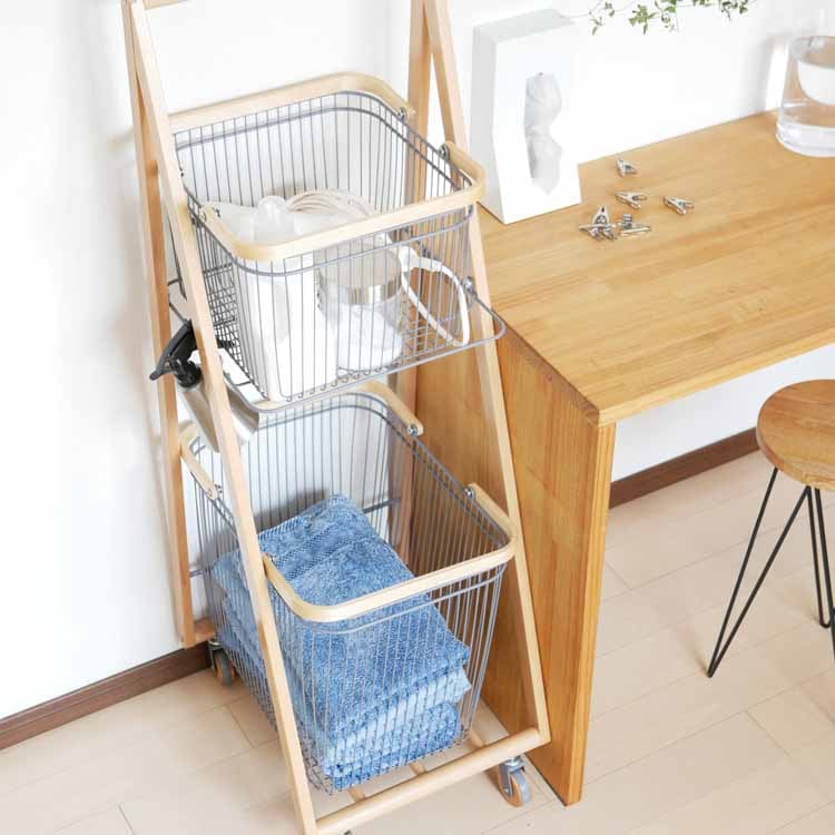 LIV CARRY BASKET WAGON L Gray
