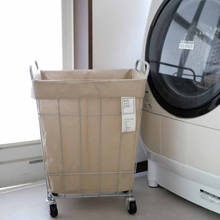 ランドリーストレージ スクエア 45Ｌ ベージュ