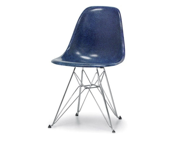 Fiberglass Side Shell Chair INDIGO インディゴ