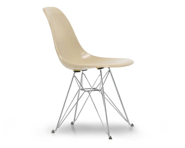 Fiberglass Side Shell Chair OATMEAL オートミール