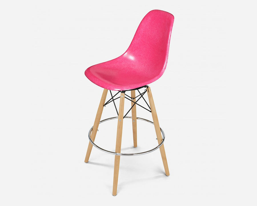 Fiberglass Side Shell Chair MAGENTA マゼンタ