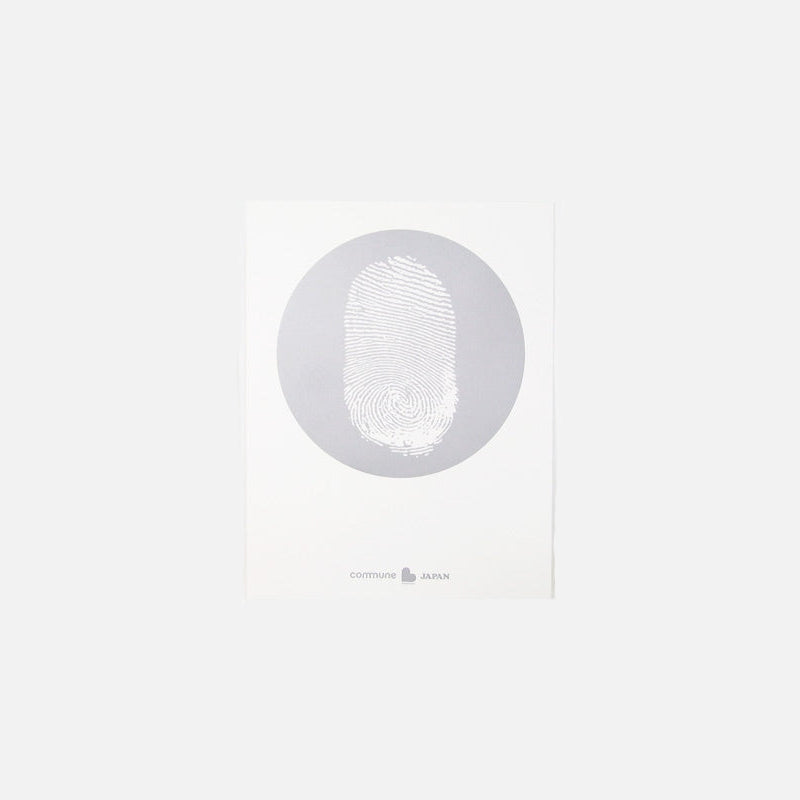 Letter Press Poster コミューン レタープレスポスター