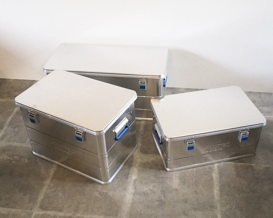 ALUMI CONTAINER with LID Aluminum Container with Lid, Small