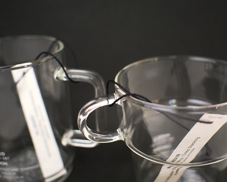 BOROSILICATE GLASS MUG ボロシリケイト グラスマグ 耐熱ガラス