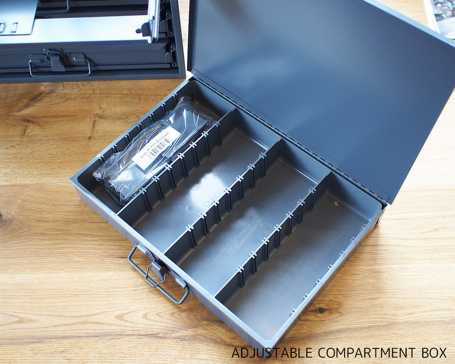 Compartment Box with Rack