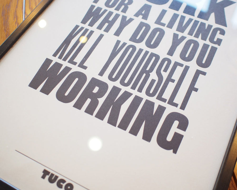 IF YOU WORK FOR A LIVIN POSTER
