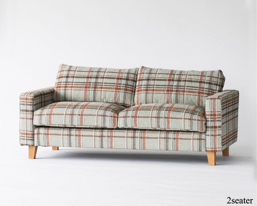 JETTY FEATHER SOFA AC08 チェック 2.5シーター