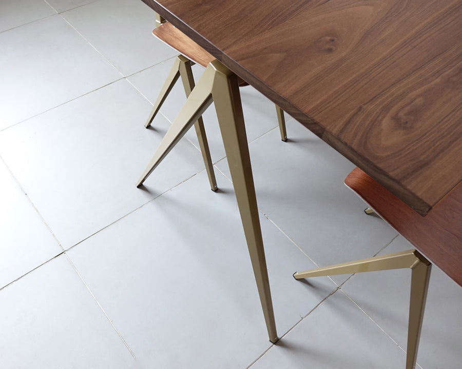 TD.4 Table Walnut P.Gold ガルファニタス S ウォールナット パールゴールド