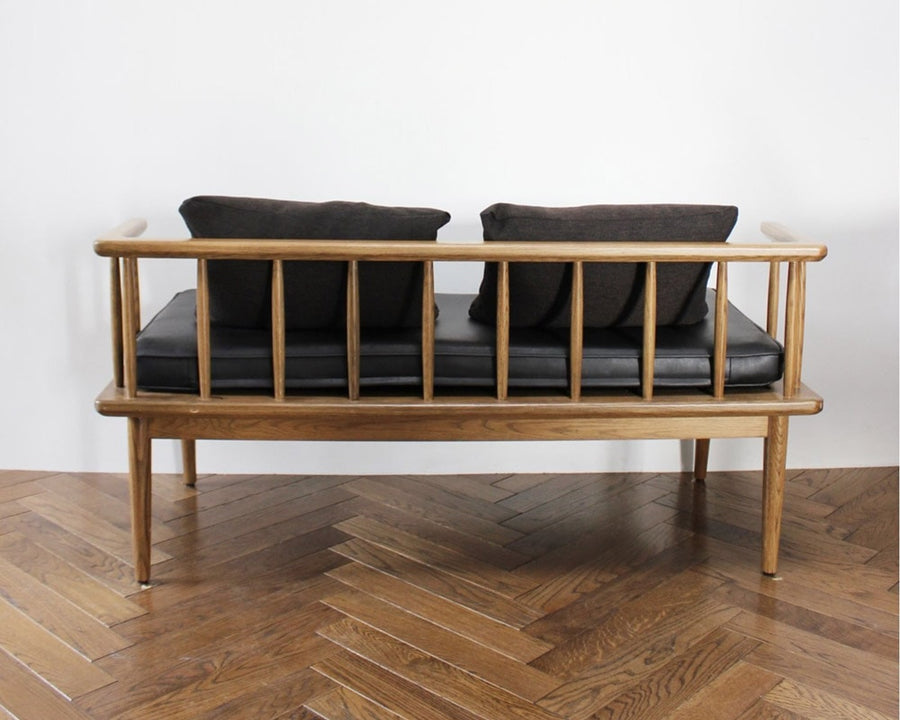 ALVESTA BENCH BLACK Arabesque bench black