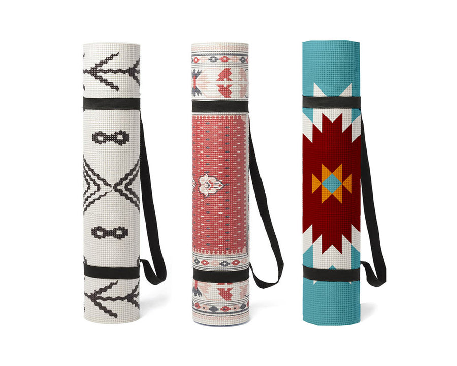 YOGA MATS Yoga Mat Persian Berber Navajo