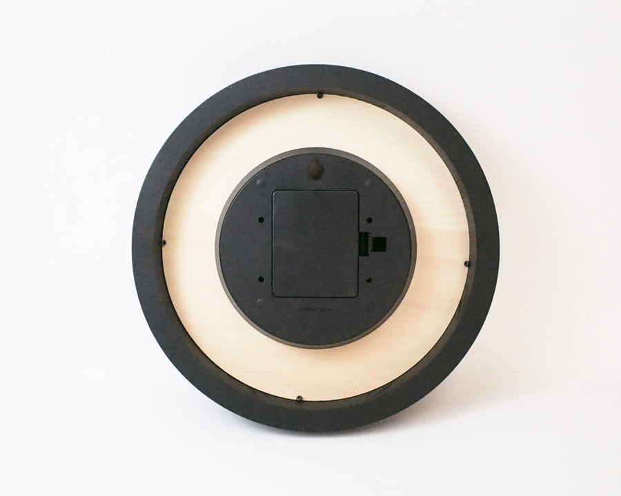 BRAM CLOCK ブラムクロックブラック 電波時計