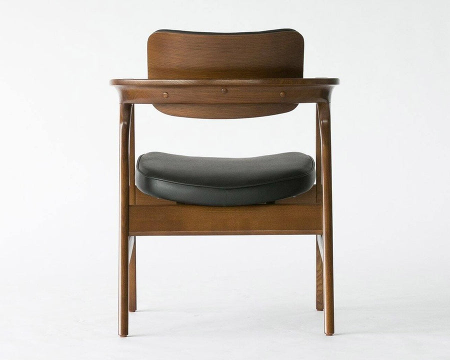 WARNER ARM CHAIR_BLACK PVC ワーナーアームチェア PVC