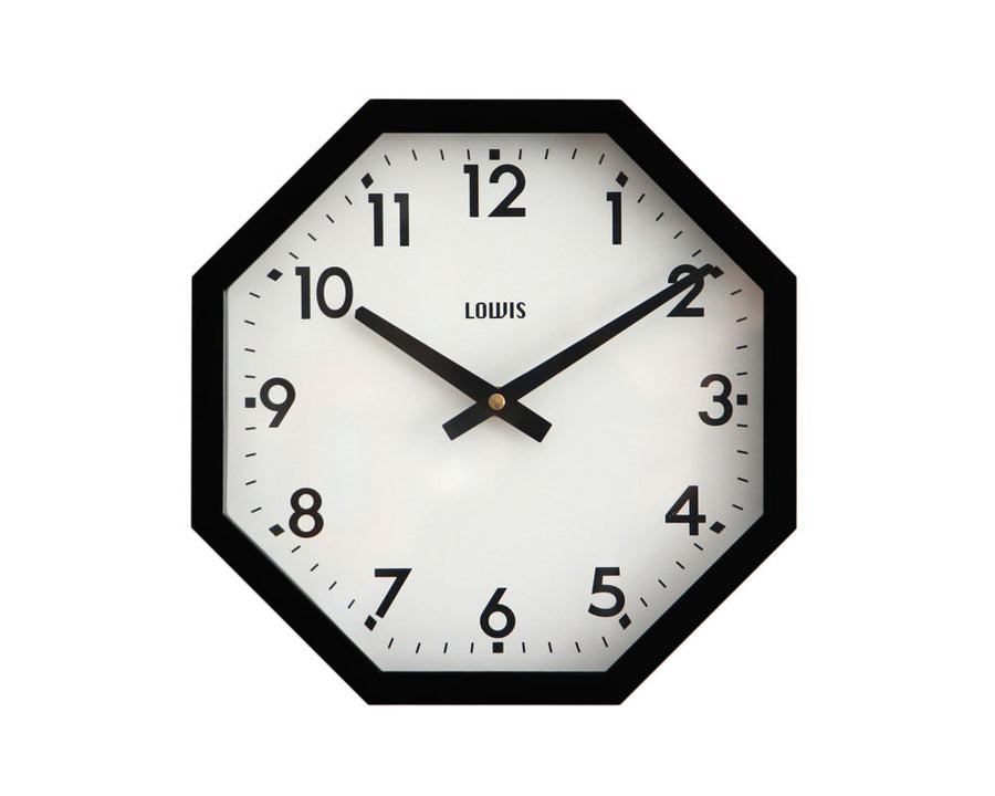 Lowis Industry Octagon Clock ルイスオクタゴンクロック