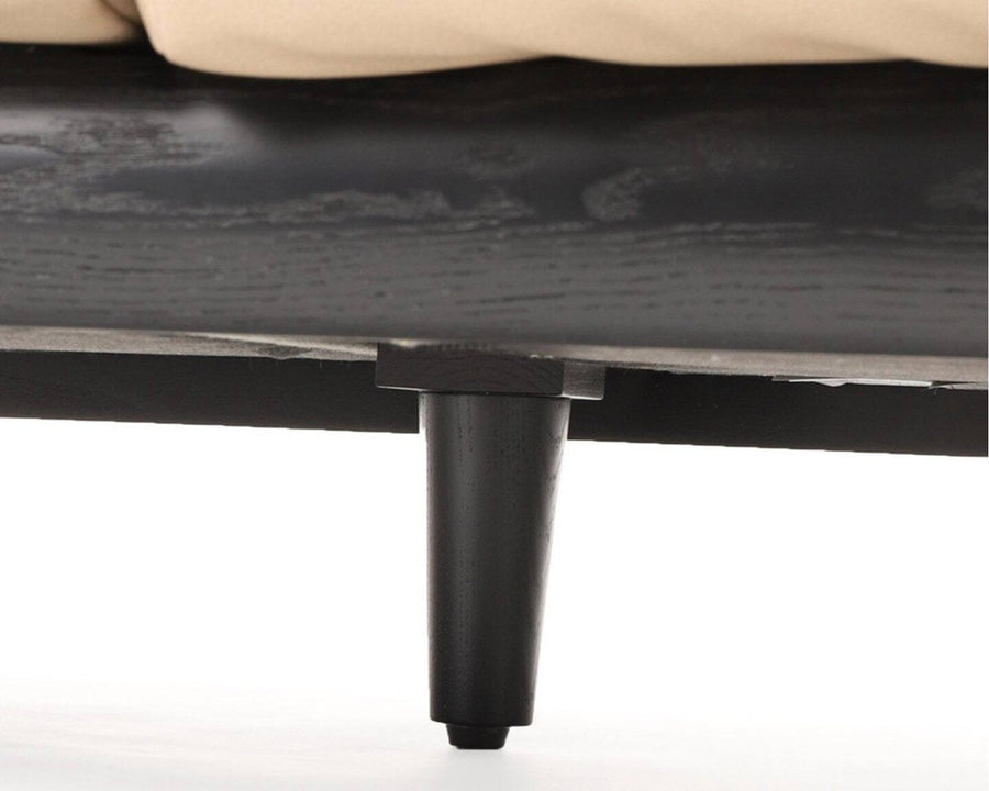 MADEIRA SOFA PU BK FRAME Madeira sofa PU leather black frame