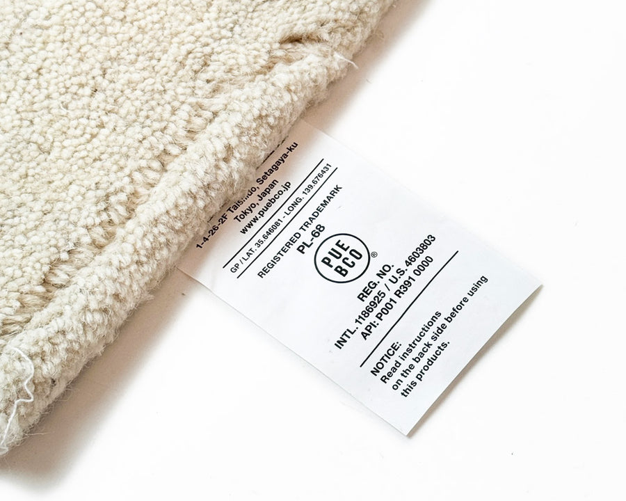 TUFTED MAT PUEBCO LOGO タフトマット プエブコロゴ