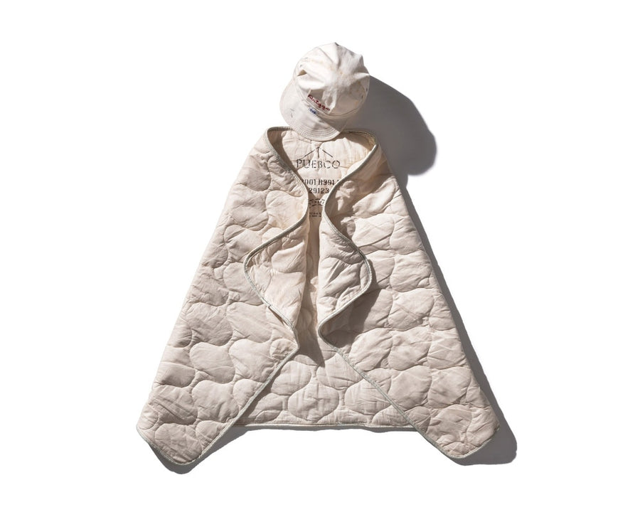 VINTAGE PARACHUTE LINE QUILTED BLANKET