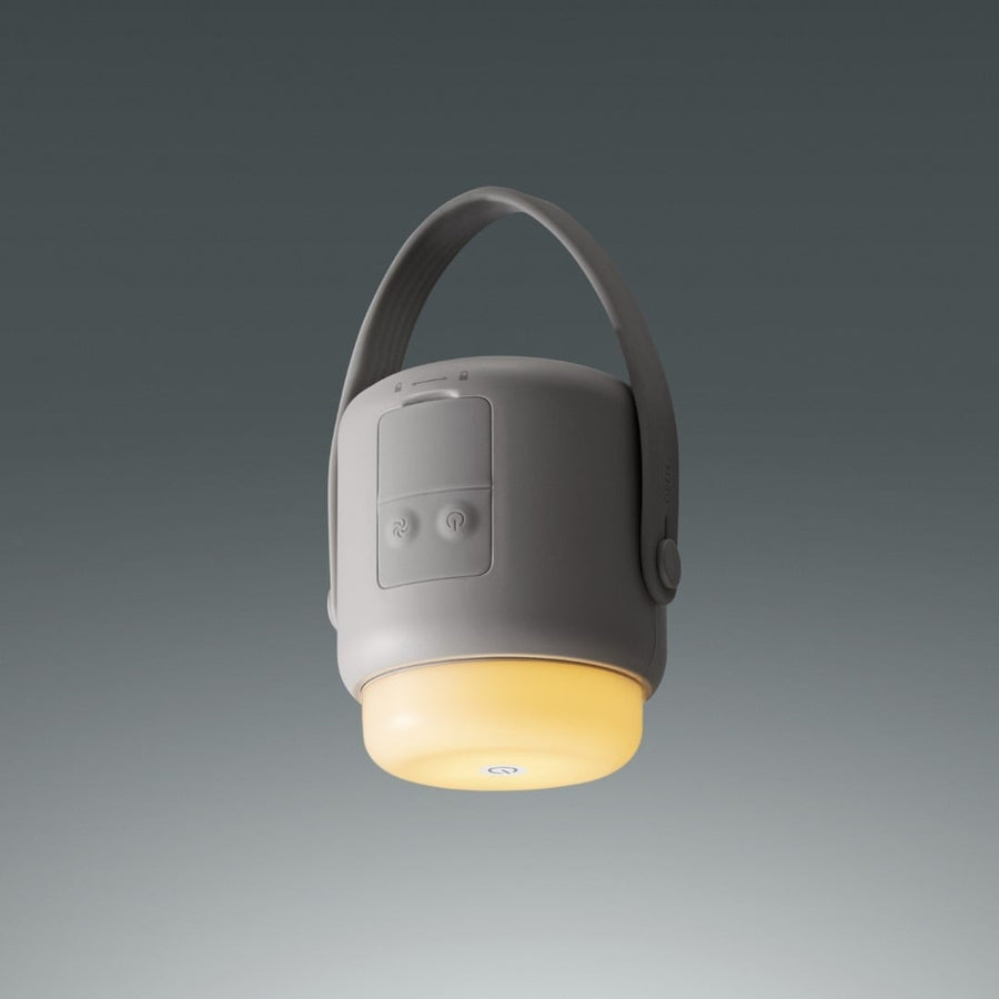 Rechargeable LED Multi-Camping Fan, Greige