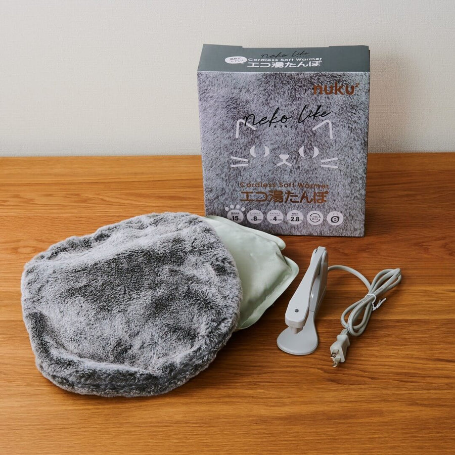 NekoLike Square Heat Storage Eco Hot Water Bottle