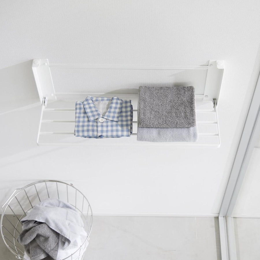 Tower Wall Folding Bath Towel Rack for Plasterboard Walls