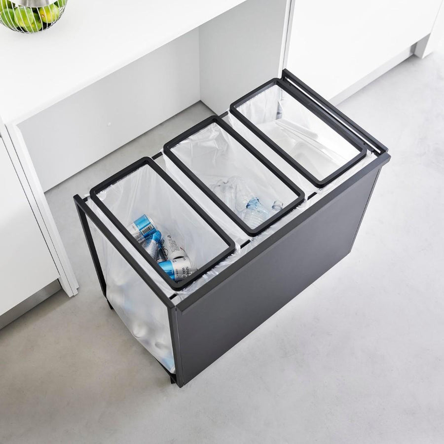Tower Blindfolded Dust Sorting Wagon, 45L, 3 Compartments