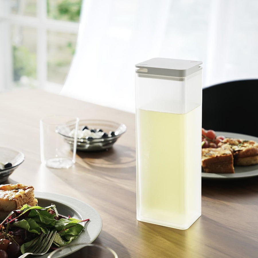 Tower Double-Filled Water Bottle with Splash-Proof Filter
