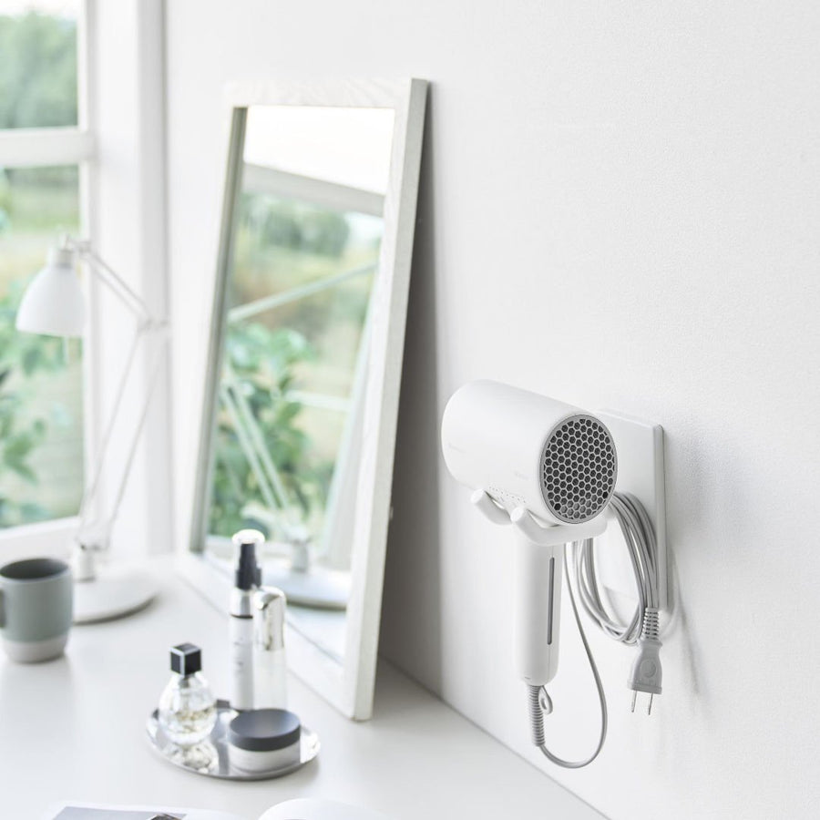 tower Wall Adjustable Angle Hair Dryer Holder for Plasterboard Walls